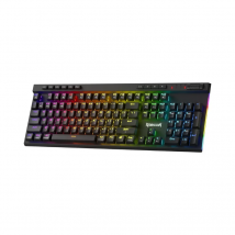 Tastiera da gioco RGB wireless Redragon K580 PRO, tastiera meccanica a 3 modalità 104 tasti presa hot-swap, interruttore rosso lineare