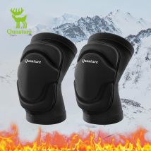 Qunature Sport Knee Pads Single Double Board Ski Knee Pads Protective Gear Knee Anti-fall Riding Outdoor  Legs Knee Pads