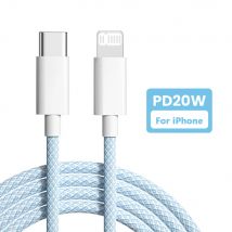 PD 20 W USB-C-Kabel für iPhone 14 13 12 11 Pro Max Xs 8 Plus iPad-Kabel 3A Schnellladekabel Typ-C-Datenkabel für iPhone