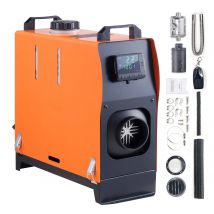 SucceBuy Diesel Heater 8KW Diesel Air Heater z panelem LCD i pilotem zdalnego sterowania Nagrzewnica postojowa Niski poziom hałasu dla ciężarówki z przyczepą łodzi