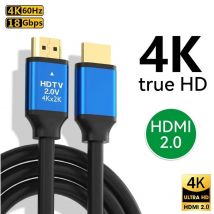 HDMI-Kabel 2.0 4K-Kabel 4K@60Hz 18 Gbit/s für Monitore PS5/4 Xbox Fire HDTV Stick Blue Ray Player HDR High Speed Ethernet 10 m 15 m