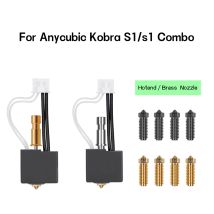 Aggiornamento Kit Hotend bimetallico per Anycubic Kobra S1 S1 Combo Ugello in ottone Gola bimetallica Hot End per Kobra S1 Combo Accessori
