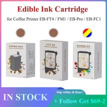EVEBOT Fancy Box Tintenpatrone, geeignet für Kaffeedrucker EB-FT4 / FM1 / EB-Pro / EB-FC1, sicher und umweltfreundlich
