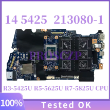 213080-1 For Dell Inspiron 14 5425 Laptop Motherboard With R3-5425U R5-5625U R7-5825U CPU DDR4 CN-0TGWG4 0J9C2M 08X8KN 100% Work