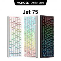 MCHOSE Jet 75 Interruttore magnetico Tastiera da gioco Effetto Hall Hot-swap Personalizzato RGB Snap Tap 0,1 ms Latenza 8 kHz Frequenza di polling