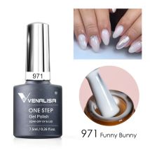 Venalisa 7.5ml One Step Color Gel 36 Colors 3 in 1 Nail Polish Sock Off UV LED Semi Permanent Varnish For Manicure