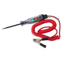6V/12V/24V Automotive Circuit Test Pen LED Digital Voltage Display Long Probe Circuit Detector Check Vehicle Circuit Telescoping