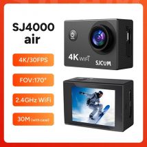 SJCAM Action Kamera SJ4000 AIR 4K 30PFS 1080P 4x Zoom WIFI Sport Video Action Kameras Motorrad Fahrrad Helm wasserdichte Cam