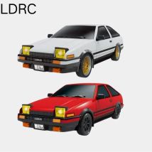 LDRC LD1801 AE86 1:18 Remote Control Drifting Car with Gyroscope, LED, 2.4G Remote Control and Tires, RC Car Kids Toy Gift