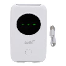 4G LTE Mobiler Hotspot Tragbares WiFi-Hotspot-Gerät Farb-LED-Display 300 Mbit/s Hohe Geschwindigkeit mit SIM-Kartensteckplatz für Campingfahrzeuge