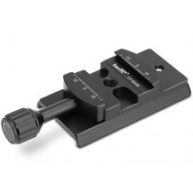 Haoge Quick Release QR Clamp Adapter Convertor for Select Manfrotto Sachtler Benro Sirui Tripod Fluid Video Head fit Arca