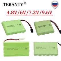 Batteria ricaricabile da 4,8 V/6 V/7,2 V/9,6 V 4200 mAh o batteria Nimh AA da 3000 mAh per giocattoli RC, auto, carri, robot, pistole, barche, 1 pezzo