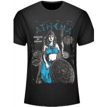 Fashion Design Ancient Greek Goddess of Wisdom Athena Image Men's T-Shirt. Summer Cotton Short Sleeve O-Neck Unisex T Shirt New