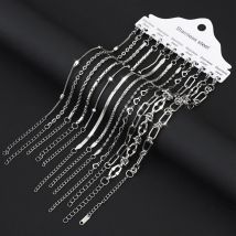 12-teiliges Damen-Armband-Set aus Edelstahl, wasserdicht und verschleißfest, geeignet für Freizeit- und Party-Schmuckzubehör