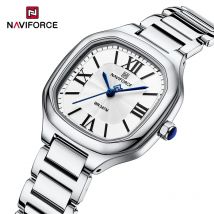 NAVIFORCE Marke Hohe Qualität Frauen Quarzuhr Edelstahl Armband Lässig Elegante Wasserdichte Armbanduhr Relogio Feminino 2024