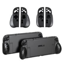 1 set Custodia protettiva per Switch 2 Grip Shell per Switch 2 Accessori per console di gioco Custodia in TPU per PC per controller Nintendo Switch 2