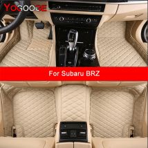 YOGOOGE Custom Auto Fußmatten Für Subaru BRZ 2011-2023 Auto Teppiche Fuß Coche Zubehör