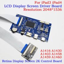 Controller Driver Board For IPAD3 / 4 2K 2048X1536 LP097QX1 A1416 A1430 A1403 A1458 A1459 A1460 LCD Screen Display type-c hdmi