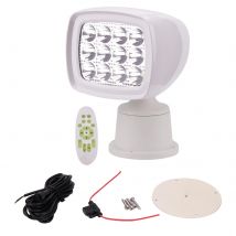 Proiettore con telecomando a LED wireless Faretto per barche marine 10-30V IP65 1600LM