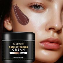 Natürliche Bräunung creme für Gesichts-und Körpers chönheit, die natürliche braune Haut erreicht, ohne den Geruch zu reizen