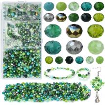 1000 teile/schachtel 4 6 8mm ab facettiertes Kristall Rondelle Glas runde lose Spacer Perlen Handwerk für DIY Herstellung Schmuck Armband Halskette