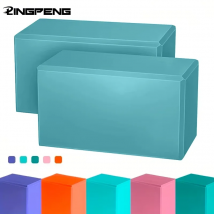 1pc blocchi di schiuma per yoga ad alta densità antiscivolo tinta unita yoga equilibrio fitness forniture per la danza per yoga pilates e meditazione