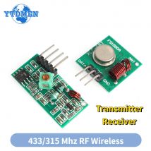 433 Mhz RF Sender und Empfänger Modul Link Kit DC 5 V für ARM/MCU WL DIY 315 MHZ/433 MHZ Drahtlose Modul für Arduino
