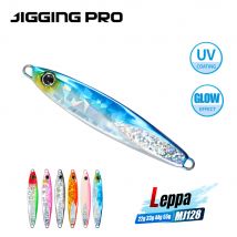 JIGGING PRO Leppa Jig 22g 33g 44g 55g Ufer-Wurfjig Salzwasser-Angelköder für Bonito, Amberjack, Königsfisch, Thunfisch
