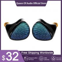 Kinera New Celest Wyvern Black Remaster 10mm LCP 2.0 Diaphragm Custom Dynamic With Detachable Boom Microphone IEMs Earphones