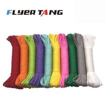 4 Größen, Durchmesser 4 mm, 7 Ständerkerne, Paracord 550, für Überleben, Fallschirmschnur, Lanyard, Klettern, Camping, Seil, Wandern, Wäscheleine, Armband