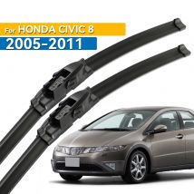 Erick's Tergicristallo Spazzole Tergicristallo Anteriori Per Honda Civic 8 Europeo Hatchback Parabrezza Parabrezza Finestra Auto Spazzole Antipioggia 26 "+ 23"