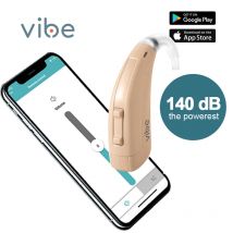 VIBE 140 dB Power-Hörgeräte für schwere Gehörlose, programmierbares 8-Kanal-Hörgerät für Taubheit,