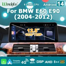 8GB 256GB Wireless CarPlay Android 14 Auto Radio Schermo Per BMW Serie 5 3 E60 E61 E62 E63 E90 E91 E92 E93 lettore multimediale per auto