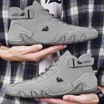 Männer Sommer Turnschuhe Mode Stiefeletten 2023 Neue Bequeme Vulkanisierte männer Schuhe Übergroßen Paar Arbeit Schuhe Zapatos Hombre