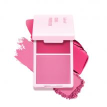 Rouge Juvia's Cream Powder Matte Rouge Makeup Rose Pan Langlebiges Tragen Hochpigmentiertes, natürliches, mattes Rouge Duo Cosmtics