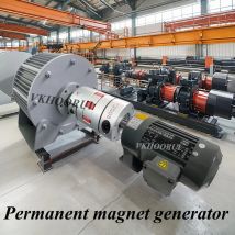 Neuer Energie-Windturbinengenerator 50 kW-200 kW, niedrige Geschwindigkeit, hohe Leistung, getriebeloser Permanentmagnet, 220 V–400 V, für erneuerbare Energie