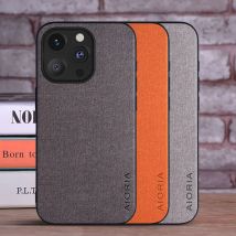 Fall Für iPhone 15 16 14 13 12 11 Pro Max 16e Mini Coque Luxus Textil Leder Abdeckung Funda für iphone 16 pro max fall capa