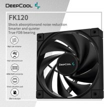 DeepCool FK120 Materiale PBT Ventola del telaio Controllo PWM nel sistema di raffreddamento del