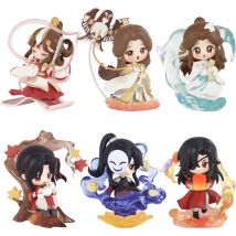 Heaven Official's Blessing The Splendor of Painting Series Blind Box Tian Guan Ci Fu Mystery Box Xielian & Huacheng Figurki Zabawki