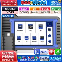 MUCAR VO7S CANFD Profesjonalne narzędzie skanujące Dwukierunkowe sterowanie Kodowanie ECU Narzędzie diagnostyczne do samochodów Pełny system Skaner OBD2