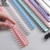 30 otworów o luźnych plastikowy pierścień wiążący sprężynowych pierścieniach spiralnych segregator do A4 zeszyt papierowy materiały biurowe