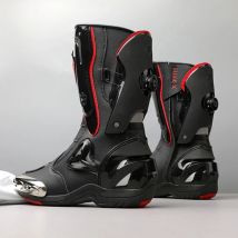Botas de plataforma para motocicleta, botas de carreras profesionales de campo traviesa, ropa transpirable, seguridad para proteger a los motociclistas
