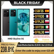 Versione globale HMD Skyline 5G Smartphone 108MP OIS AF Fotocamera Zoom 4X Snapdragon 7s Gen 2 144 Hz Frequenza di aggiornamento NFC