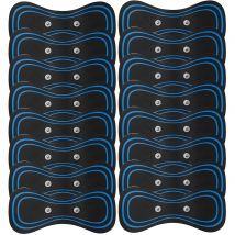 10/20Pcs EMS Neck Massage Patch Ersatz Trainer Hüfte Exerciser Abnehmen Zehn Körper Massager Gel Pads Muskel Stimulator aufkleber