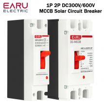 DC 300V 600V DC Solar Molded Case Circuit Breaker MCCB Overload Protection Switch Protector for Solar Photovoltaic PV 125A 250A