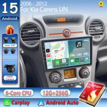 Android 15 Auto Radio Für Kia Carens UN 2006-2012 Carplay Auto 2K Bildschirm Video 2Din Navigation DSP stereo Player GPS 360 Kamera