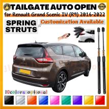 Qtà(2) Ammortizzatori per bagagliaio con molla per Renault Grand Scenic IV (R9) MPV 2016-2022 550mm Portellone posteriore Ascensore Supporta Ammortizzatori