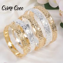Cring Coco Hawaiian Armreif Armreifen Mode Frau Vergoldet Designer Schmuck Zubehör Polynesian Armband für Frauen Luxus