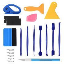 Neue Auto Wrapping Tool Kit Auto Wrap Rand Trimmen Stick Vinyl Schaber Utility Messer Micro Wrap Rakel Fenster Film Tönung Werkzeuge