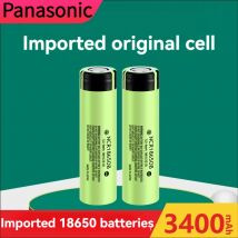 Batteria al litio ricaricabile Panasonic NCR18650B 3.7v 3400mAh 18650, adatta per batterie torcia